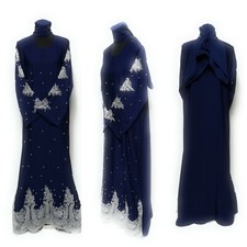 Femme Fermé Avant Abaya.maxi