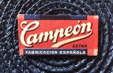 ANTIQUE/VINTAGE SPANISH COLLECTOR RAZOR BLADE CHAMPION / RAZOR BLADE