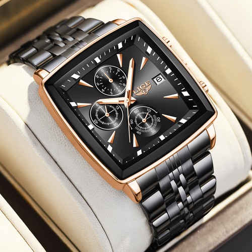 Montre homme acier inoxydable - montre,