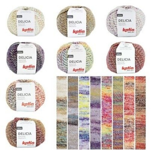 Katia laine delicia 100g - delicia,