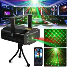 Mini Laser Disco Projecteur Effets Lumière DJ Télécommande Soirée Fête Animation