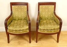 Paire bergères fauteuils Ier