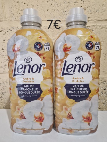 Lenor assouplissant ambre - assouplissant,