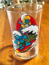 VERRE SCHTROUMPF PEYO 1983