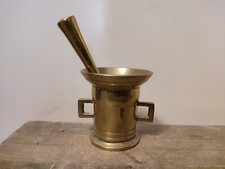 Ancien mortier et pilon bronze