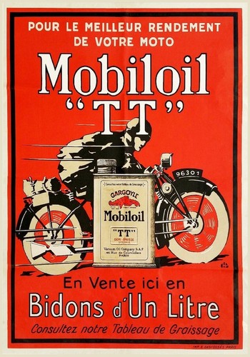 Huile mobiloil moto - moto,