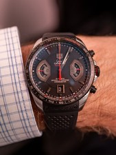 TAG Heuer Grand Carrera Men's Steel Watch Calibre 17 RS CAV511C - Full Set