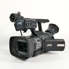 JVC GY-HM100E Professional HD Camcorder Video Camera HDMI out Bundle 218 HRS