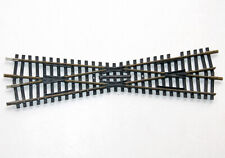 FLEISCHMANN HO, 6062 BRASS 15° CROSSOVER RAIL, ELECTRIC TRAIN CIRCUIT