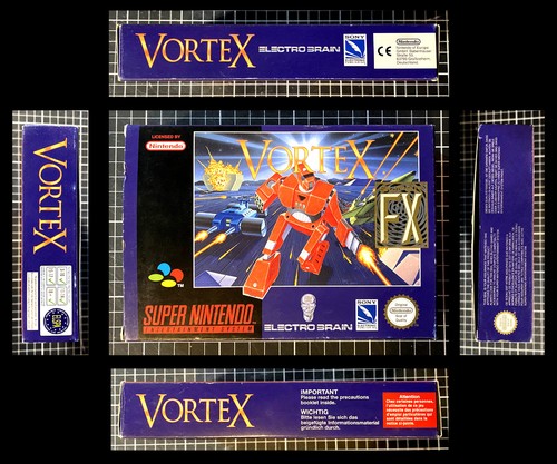 Vortex super nintendo - nintendo, pal