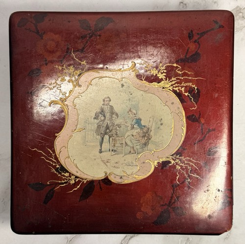 Boite coffret mouchoirs xix - boite,