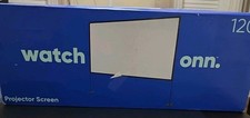 120" Portable Indoor/Outdoor 16:9 Projection Screen with Stand