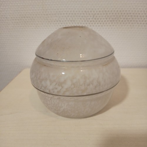 Globe verre clichy art deco - en,