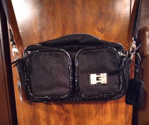 Gussaci black shoulder bag - gussaci,