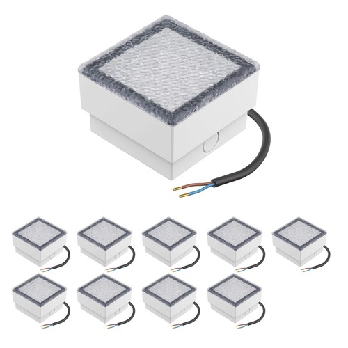 10x led encastrés sol pour - encastrés, de