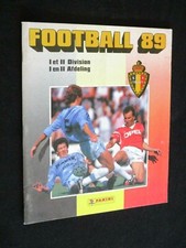 FOOTBALL 89 BELGIQUE BELGIE 1989  PANINI ALBUM VIDE VIERGE VUOTO LEER EMPTY