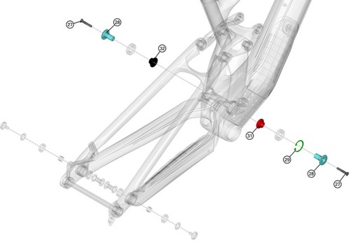 Kit visserie pivot principal - kit,