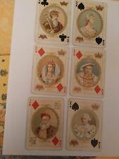 52 Cartes à jouer Jeu anglais 1900