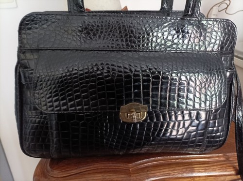 Sac main noir - main, imitation