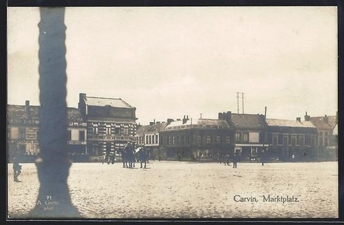 Cpa carvin place marché - cpa, du