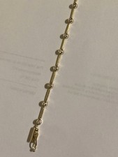 Bracelet ligne tennis diamants