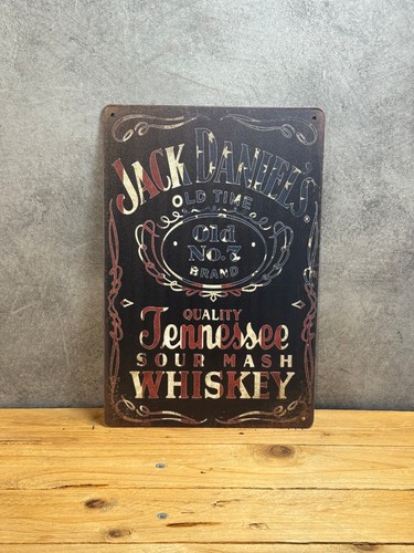 Plaque métal jack daniel - plaque,