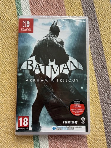 Batman arkham trilogy nintendo - batman,