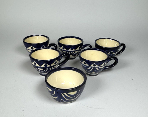 Vtg french faience ceramic - vtg,