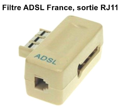 Filtre prise adsl - filtre,