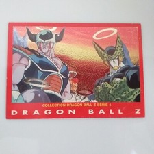 Carte Dragon Ball Z, Panini, VF, série 4. N°10 : Cell, Freezer & Cold, BE / LP