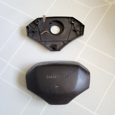 Toyota Land Cruiser HZJ79 Brown Steering Wheel Horn Pad VDJ79 HDJ79 Genuine OEM