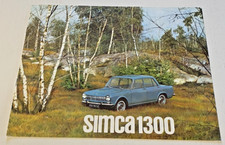 Brochure Publicitaire SIMCA