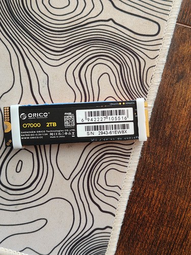 Disque ssd o7000 orico 2to - disque, gen