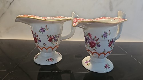 Paire pots creme lait en - a,