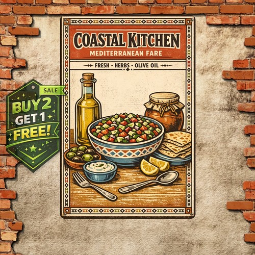 Greek cuisine rustic - rustic, vintage