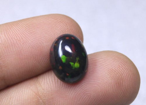 Cabochon opale noire - , welo