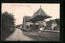 Old postcard Vert-en-Drouais, Marsalin 