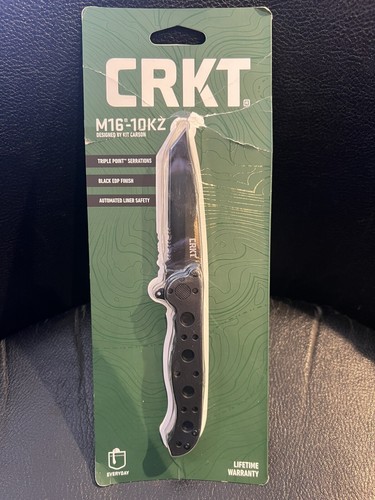 Crkt m16 10kzc flipper - m16-10kzc, folding
