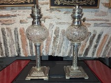 Paire  de lampes à pétrole