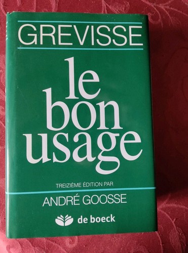 Bon usage - le,