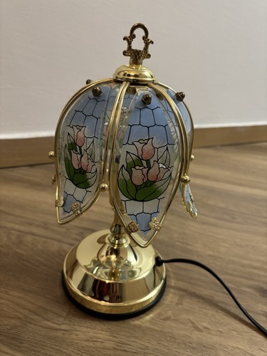 Lampe table vitrail - lampe,
