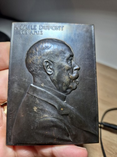 254 medaille plaque émile - medaille/plaque,