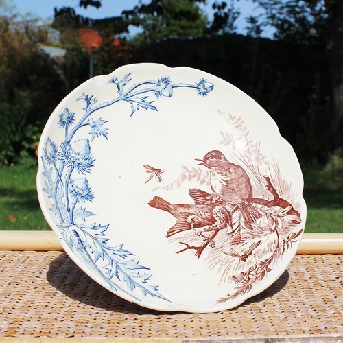 Ancien compotier faïence - ancien,