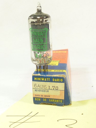 One 6au6 miniwatt - 6au6,