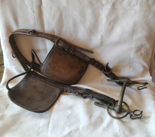 Anciennes oeillères cuir - oeillères,