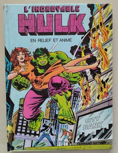 Livre incroyable hulk en - hulk,