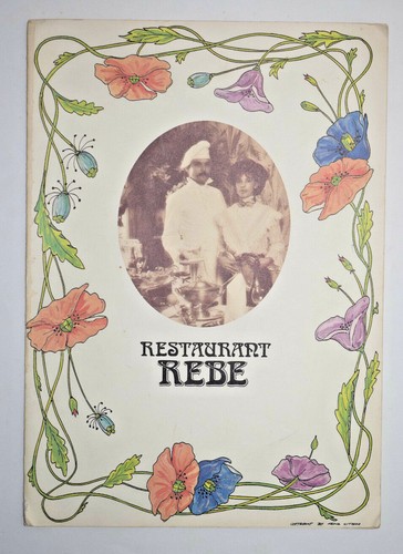 Menu restaurant rebe - menu,