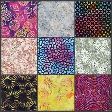 Main Batik Tissu Coton Sur