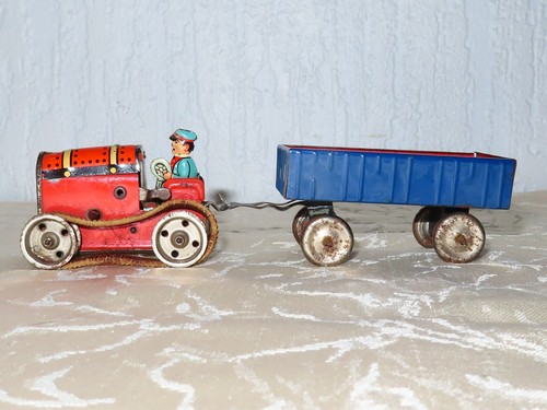 Jouet tôle tracteur avec - tôle,