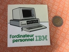 autocollant IBM L ORDINATEUR